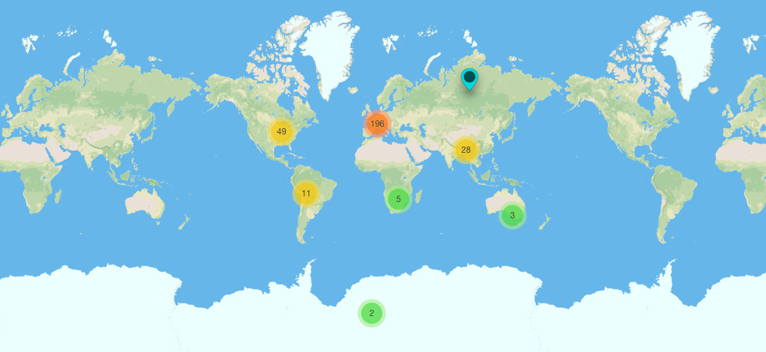 Mappa Mondiale Dei Fenomeni Naturali Durante La Pausa Planetaria Unige It